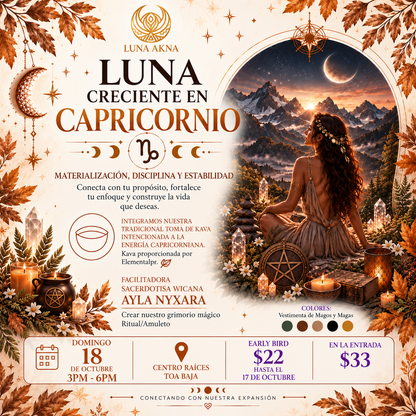 Meditación Luna Creciente
