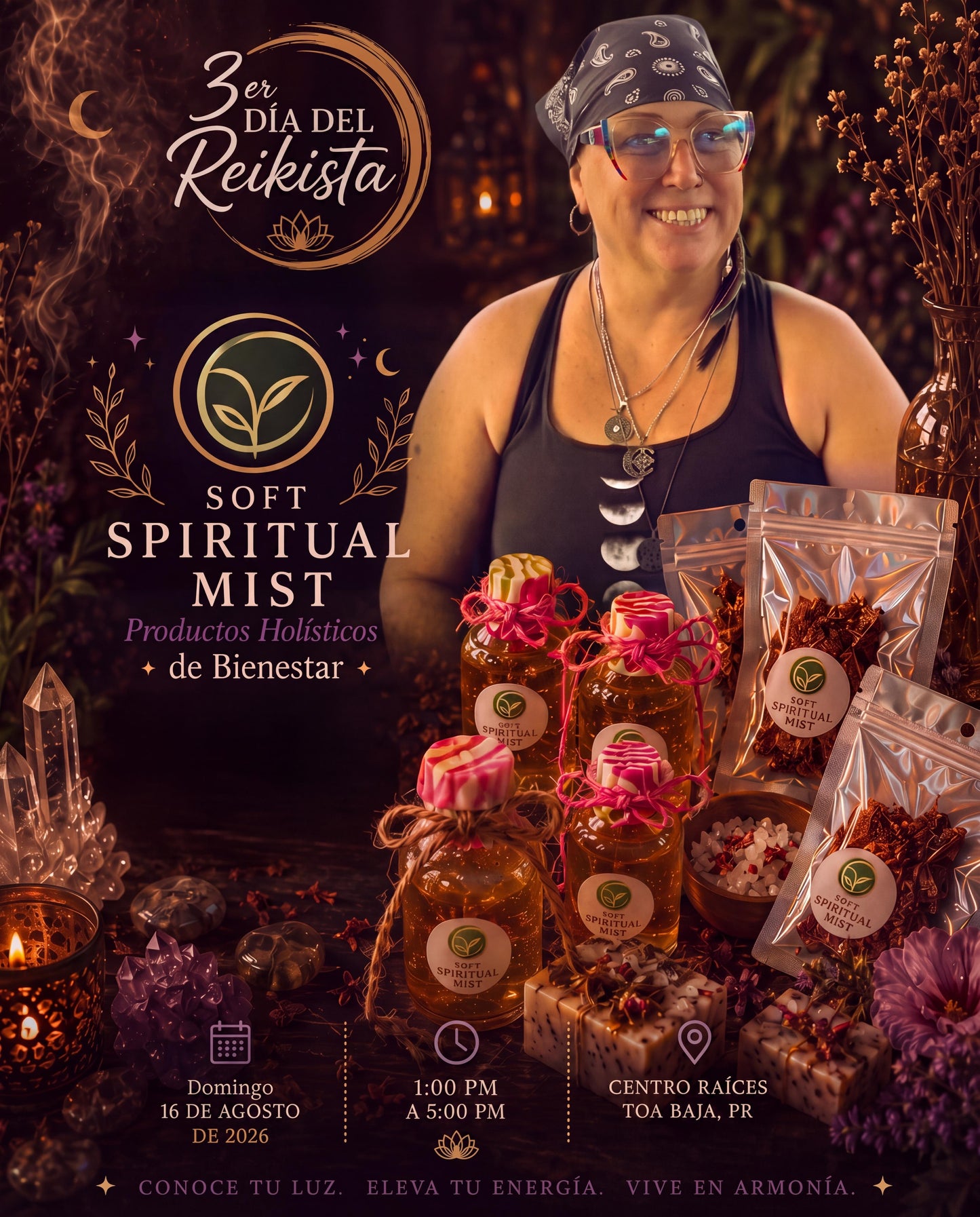 3er Día del Reikista | Luna Akna